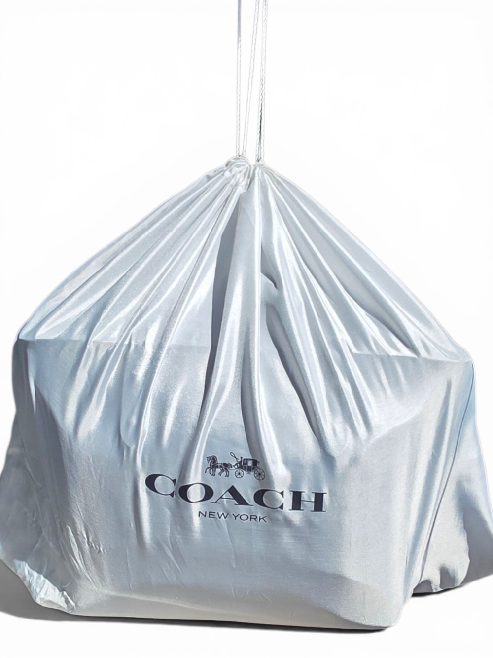 Coach Horse & Carriage Canvas City Tote | Charcoal Gray | Dust Bag Included - Picture 15 of 15
